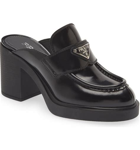 prada sport mules|prada chunky loafer.